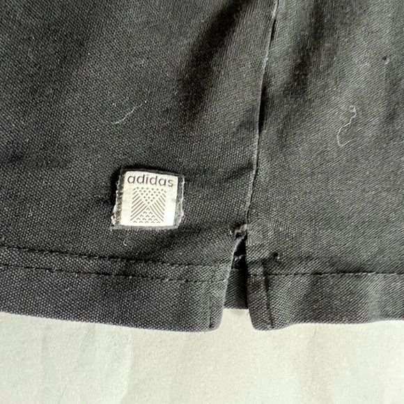 Adidas Black Golf Collared Black Polo Shirt - Picture 5 of 5